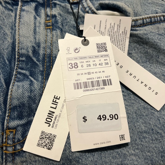 Zara jeans NWT - Picture 3 of 5